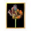 «Blooming Multicolor Fractal Flower», art mural moderne sur toile-473392601-473392600