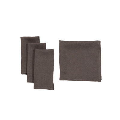 Serviettes de table en lin 20 po Adriaens Classic