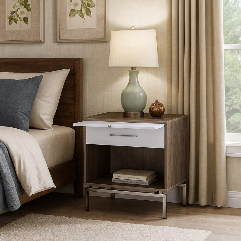 Table de bout avec rangement Tyland