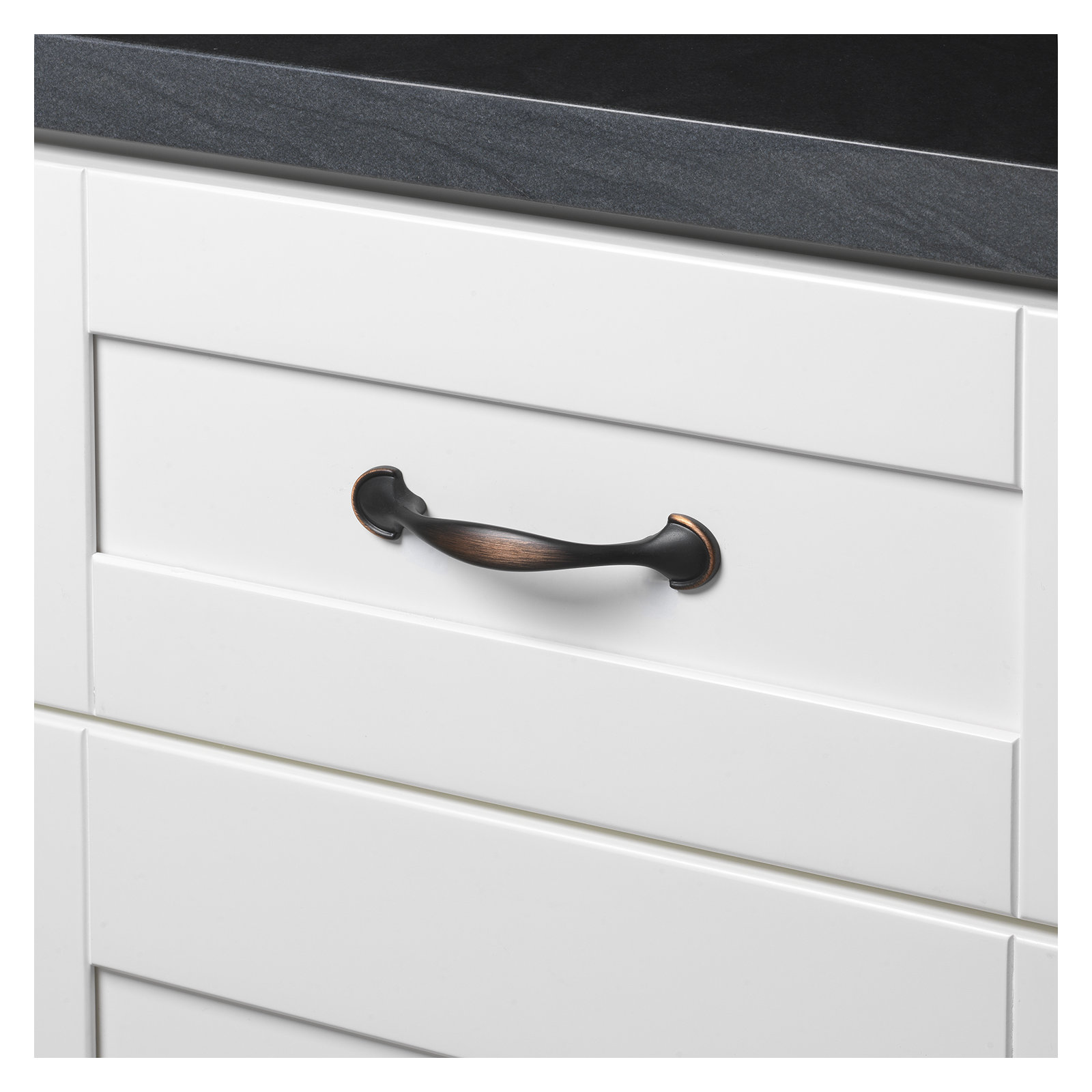 3" Center to Center Arch Pull Multipack, Oil Rubbed Bronze