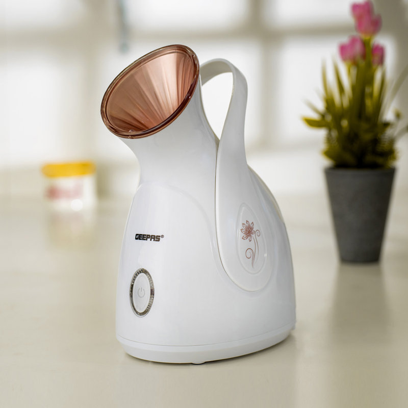 GEEPAS Facial Steamer - Nano Ionic Face Moisturizer Home Spa Kit