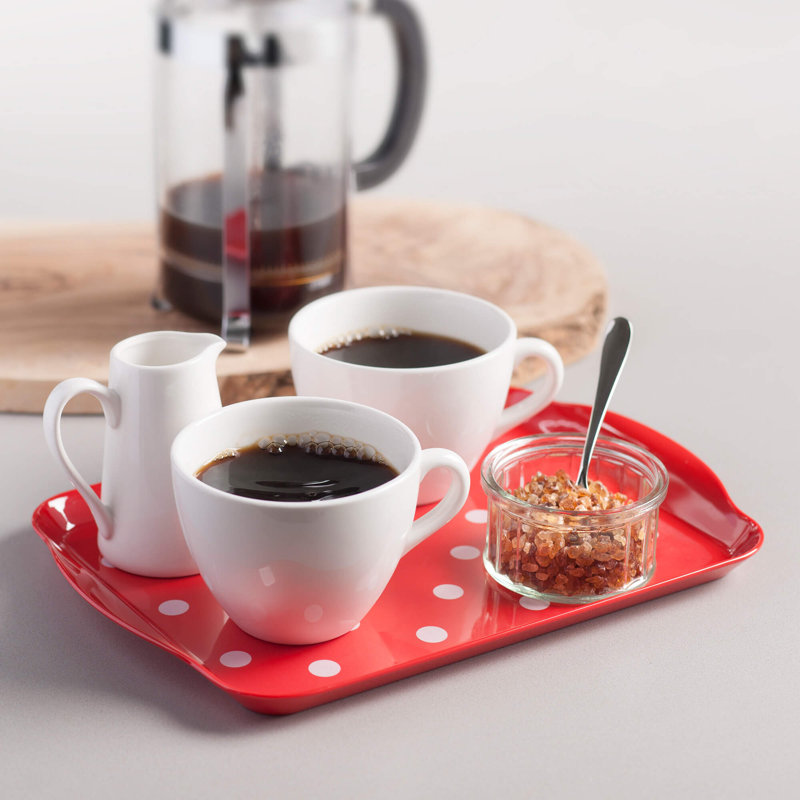 Zeal Melamine Tray, Red
