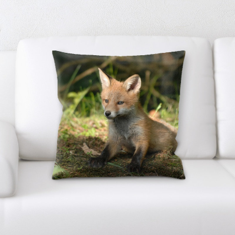Microsuede Throw Pillow