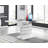 Renny Extendable Self-Storing Leaf Pedestal Dining Table
