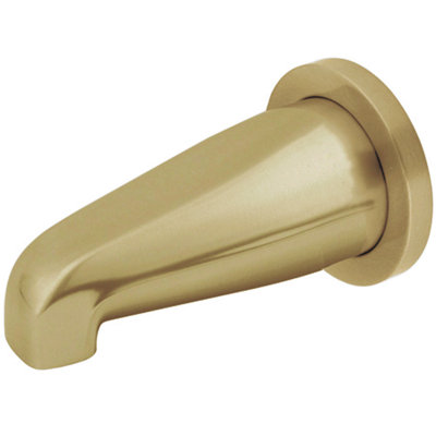 Kingston Brass Shower Scape 5-Inch Non-Diverter Tub Spout with Flange