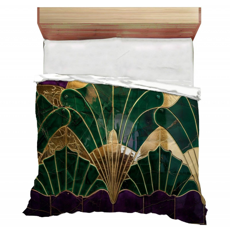 Édredon en microfibre / polyester pelucheux à la mode, Édredon grand