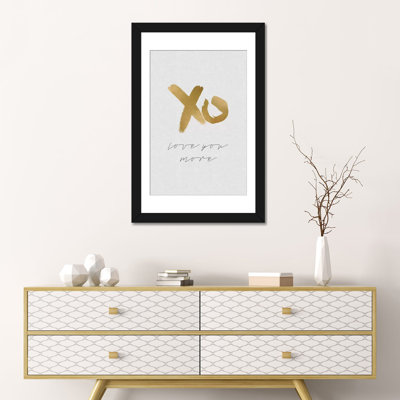 «Love You More», impression sur toile