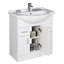 Avasophia 860 mm Freestanding Single Vanity with Integrated Ceramic Basin