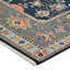 Antiquity Wool Oriental Area Rug in Blue-2040490160
