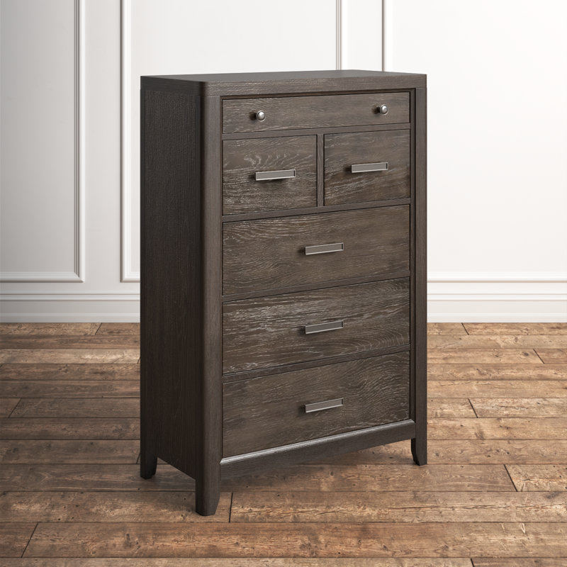 Bairdstown 6-Drawer Chest with Cedar-Lined Bottom Drawer