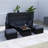 U_Style Outdoor Patio Rectangle Daybed With Retractable Canopy-832448022