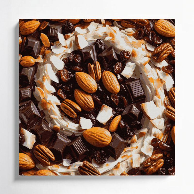 Art mural sur toile Desserts, H 12 po x l 12 po