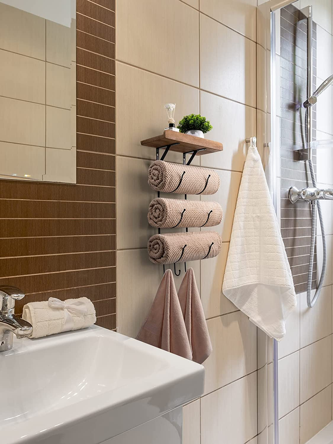 Ron Trading Wall Mounted Towel Rack | Wayfair