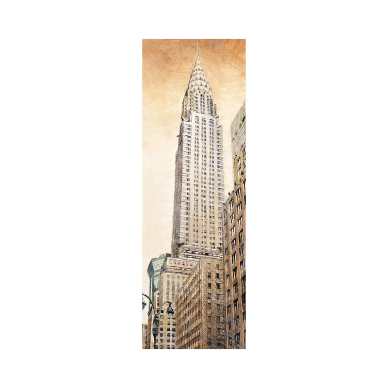 The Chrysler Building by Matthew Daniels - Wrapped Canvas Panoramic Gallery-Wrapped Canvas Giclée