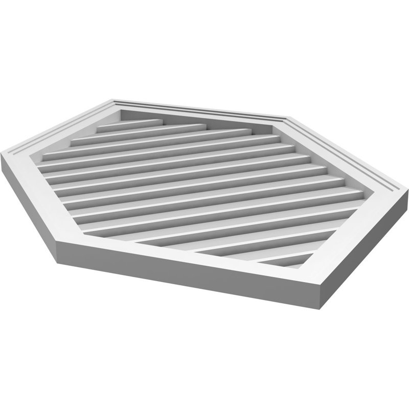 Bouche verticale verticale à hauteur réglable 11/12 po, H 1,5 po x l 24 po x L 40 po
