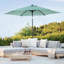 Parasol d'extérieur pour l'extérieur avec bouton-poussoir inclinable-941306439