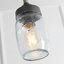 Luminaire suspendu en pot 1 lumière Carlile