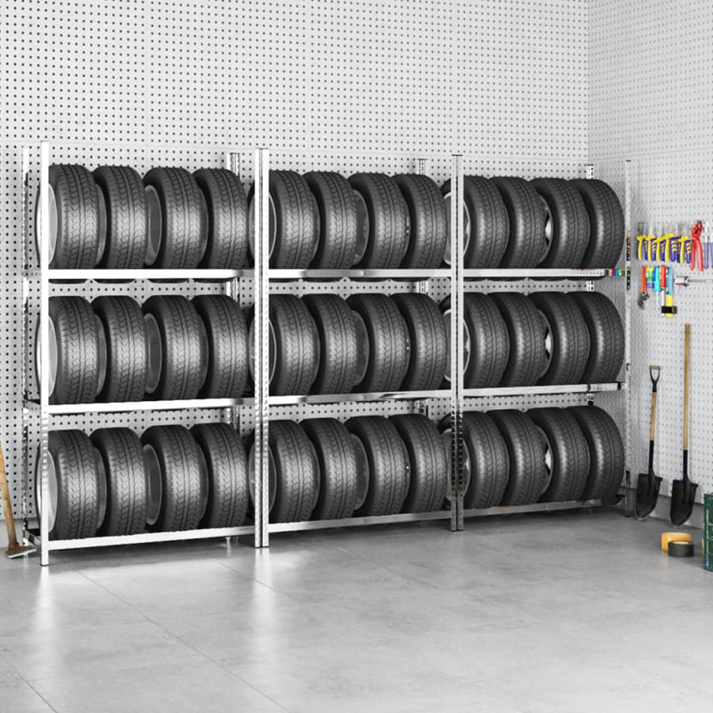 Ernstville 110cm W Steel Shelving Unit