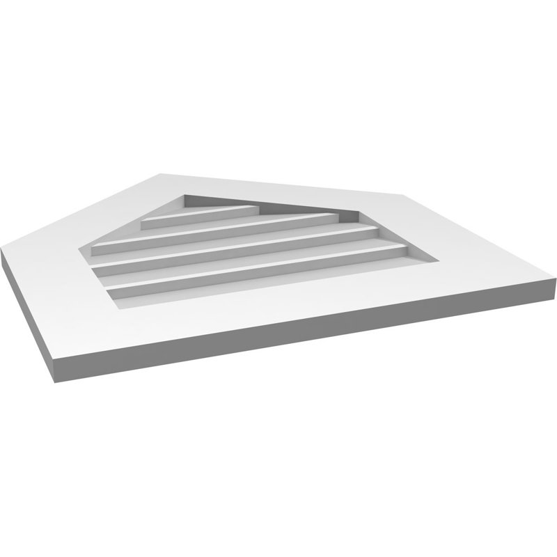 Ventilateur à pignon en uréthane non-fonctionnel Signature, H 22 po x l 22 po x P 1 po