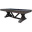 Playcraft Brazos River 8' Slate Pool Table With Dining Top & Benches/Professional Installation Included-1670443897-1670443899