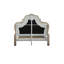 Lit standard bas Mikaylyn, cadre de lit, lit plateforme, lit tapissier traditionnel luxueux-420736324