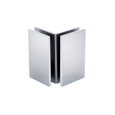 BA800A7A26F641BBBAC40B6DE25E53EB Support verre à verre Glendale Series - Chrome poli