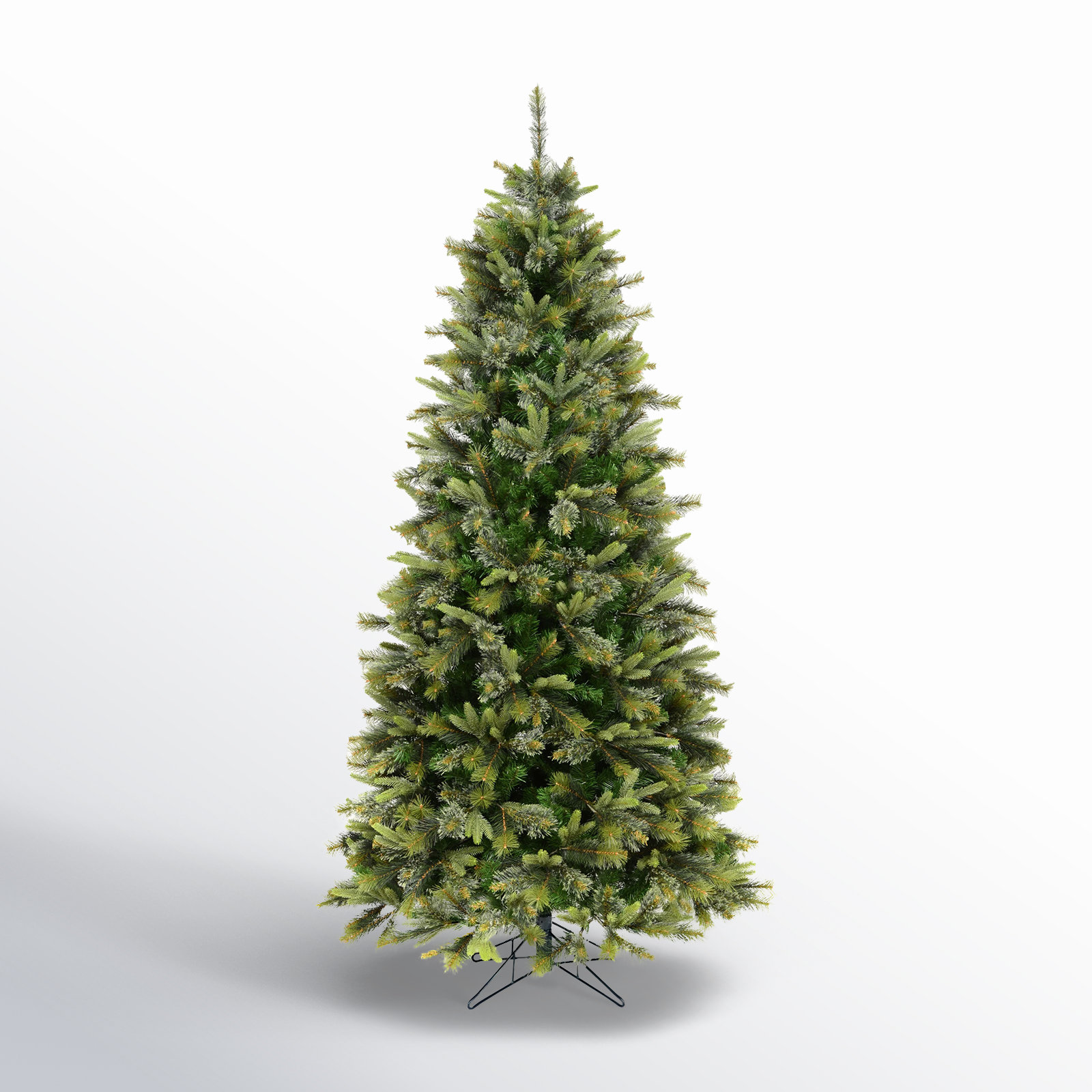 Frosted Pine Christmas Tree, 9.5' H, Unlit