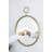 Circle Wall Mirror With Iron Frame-1453768887