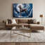 «Dogs Weimaraner», art mural sur toile grise-1642916548
