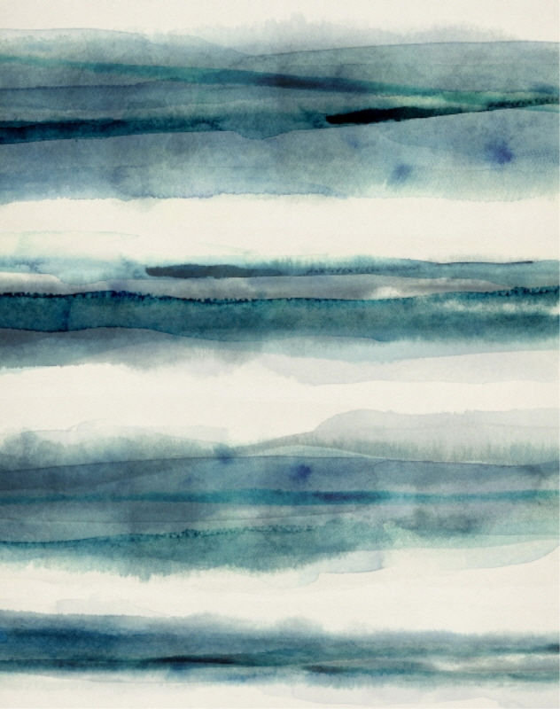 Washed Pattern I Print by Mari Urasawa, 38" H x 30" W x 1.5" D, Outdoor