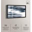 «Blue Mirage II Shadowbox», art mural bleu par Art Remedy-115123608-115123607
