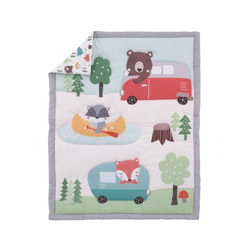 Ensemble de literie pour lit de bébé 3 pièces Oneridge Zoomie
