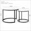 Ensemble de 2 tables basses-1195501254