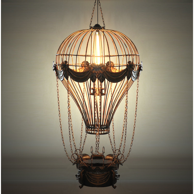 Hanceville 1 - Light Brown Single Pendant