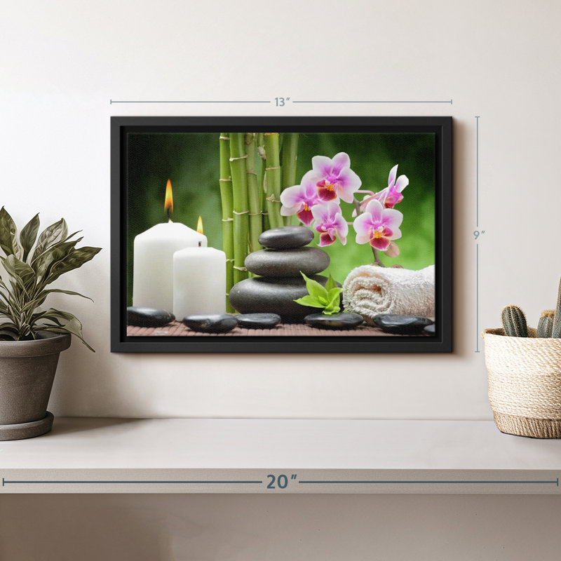 Impression sur toile Zen Spa Indulgence, H 9 po x l 13 po