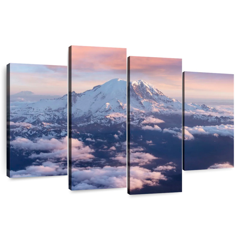 Alvord Mount Rainier Daybreak, 27" H x 43" W