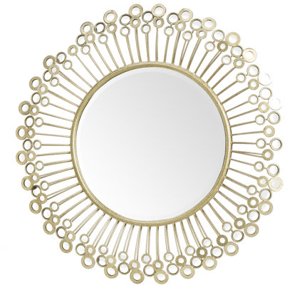 Gary Metal Flat Wall Mirror