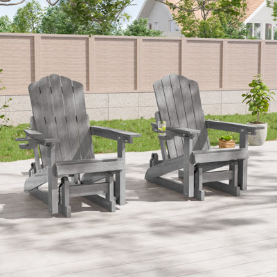 Chaise Adirondack Glider