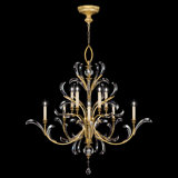 Beveled Arcs 10 - Light Chandelier
