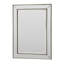 Seamus Bevelled Angled Framed Wall Mounted Accent Mirror-39298516-39298517