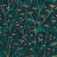 Floral Metallic Wallpaper Roll-2033079038