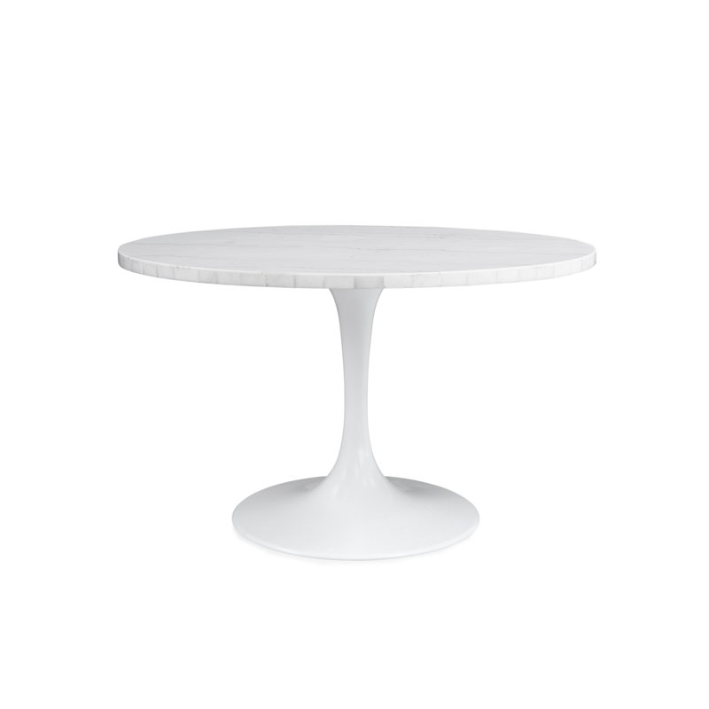 Table de salle à manger Dunham, Blanc
