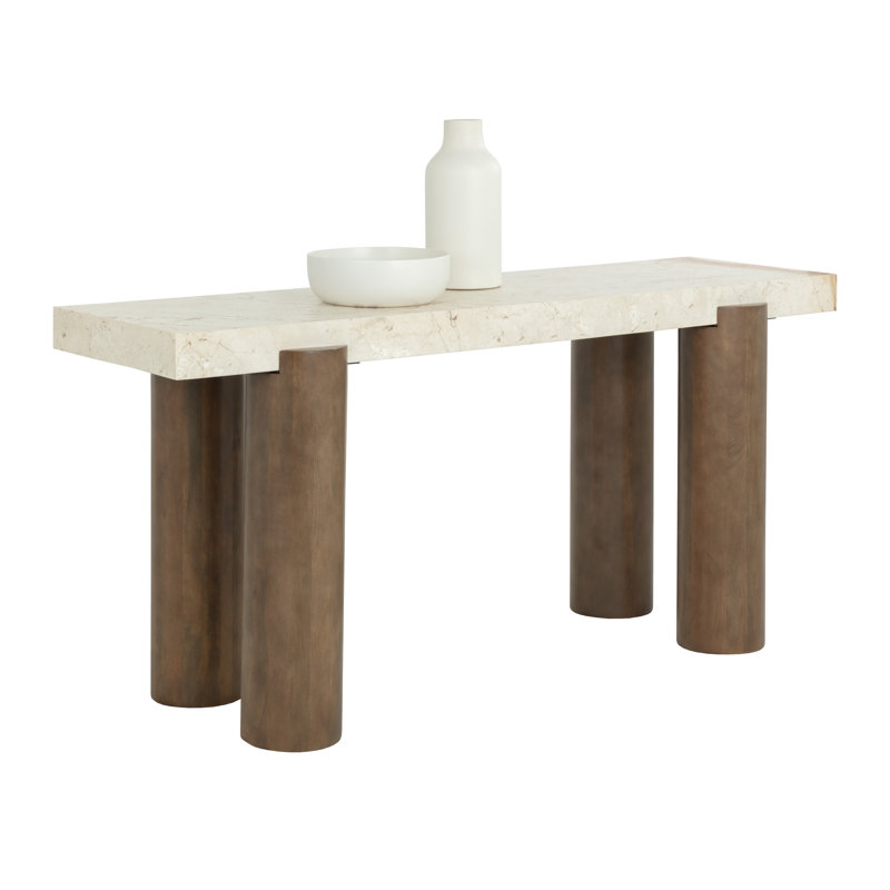 70'' W Marble Console Table
