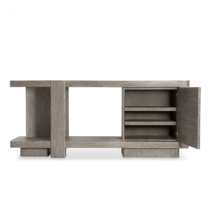 Console Retro Retro, H 31,89 po x l 70,87 po x P 19,69 po