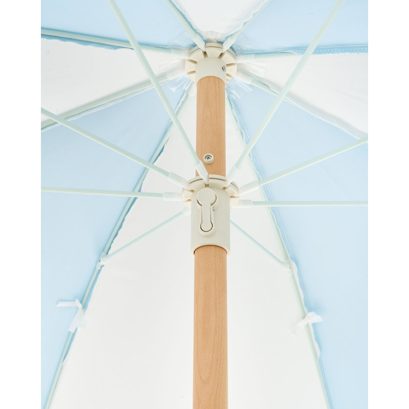 Patio Parasol 155 cm MONDELLO, Light Blue