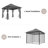 LAUSAINT HOME Outdoor Patio Gazebo 10'x10'-101335340