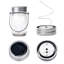 5.3'' Solar Powered Integrated LED Outdoor Lantern