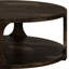 Table basse Eray, 1 tablette, bois de manguier brun Almond Barrel, 42 po-112313332