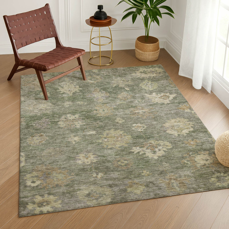 Tapis lavable à la machine intérieur / extérieur ACN2305, Rectangulaire 3 pi x 5 pi
