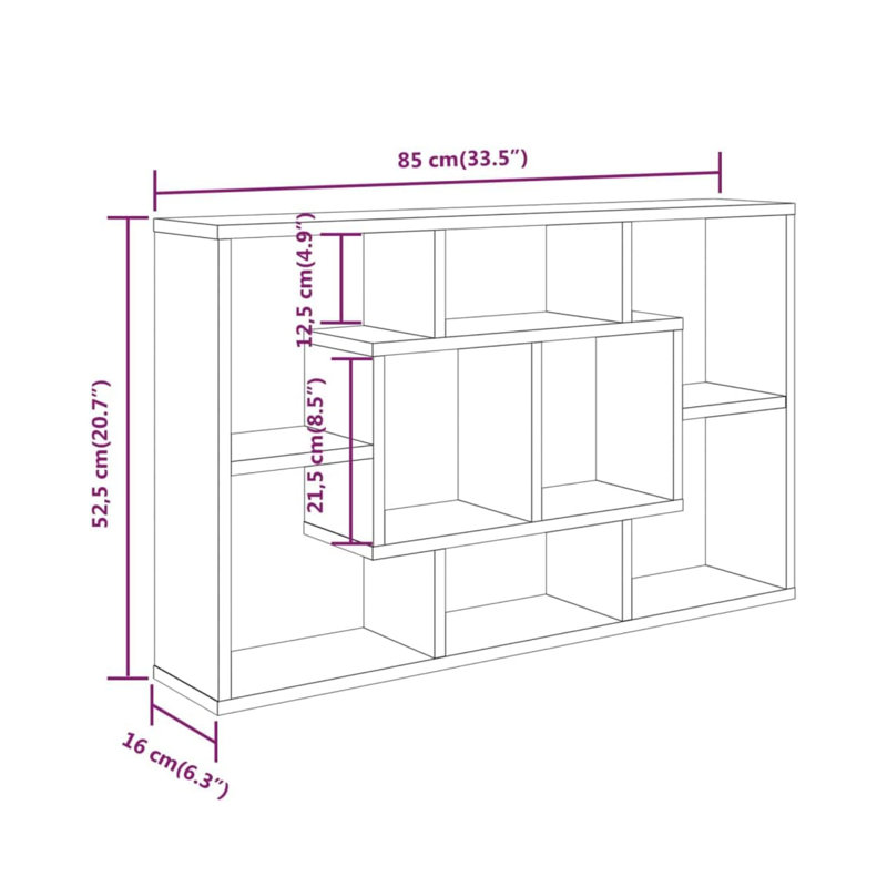 Floating Shelf, White